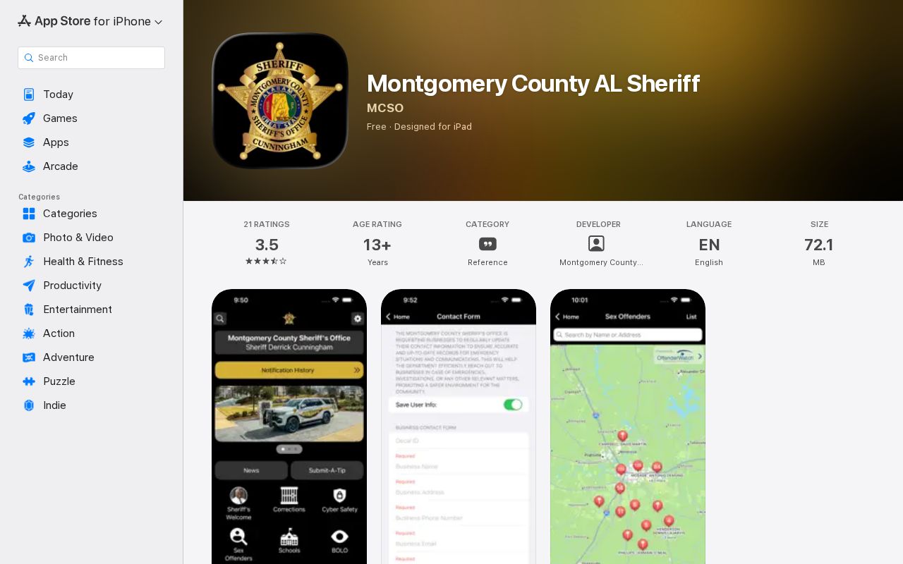Montgomery County mugshots of released inmates sheriff app booking photo channel